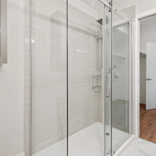 Glass shower